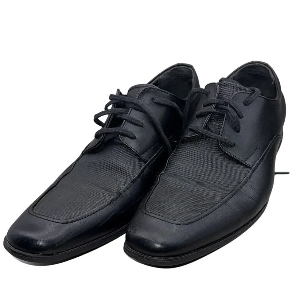 Size 9.5 - Men's Calvin Klein Shoes Benton Oxford Lace Up 7200047 Black